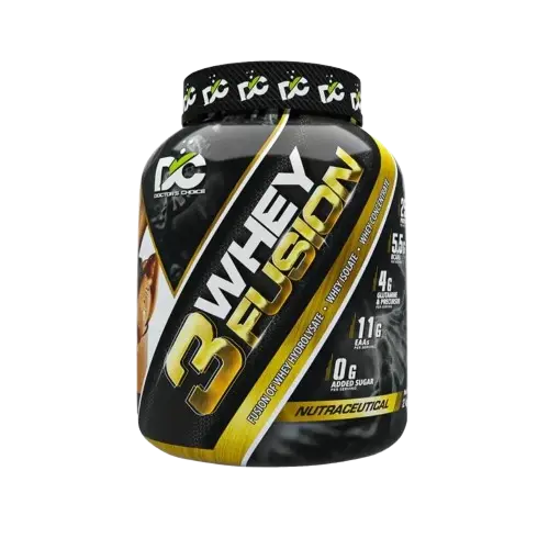 Doctor's Choice 3Whey Fusion Whey Protein | 2 KG - Choco Brownie Fudge