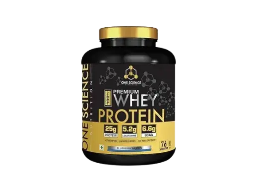 One Science Nutrition (OSN) Premium Whey Protein [Grass Fed Whey] - 25g Protein, 6.6g BCAA & 5.2 gms L-Glutamine 